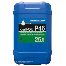 Масло компрессорное KRAFT-OIL P46 25л